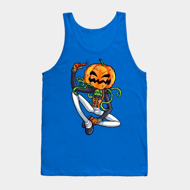 Pumpkin King Tank Top by shikicraig